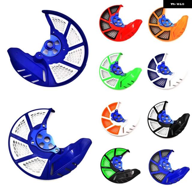YZ250F YZ450F YZ250FX YZ450FX 2014-2017 2015 2016 バイク フロント ブレーキ ディスク ローター ガード カバー プロテクター