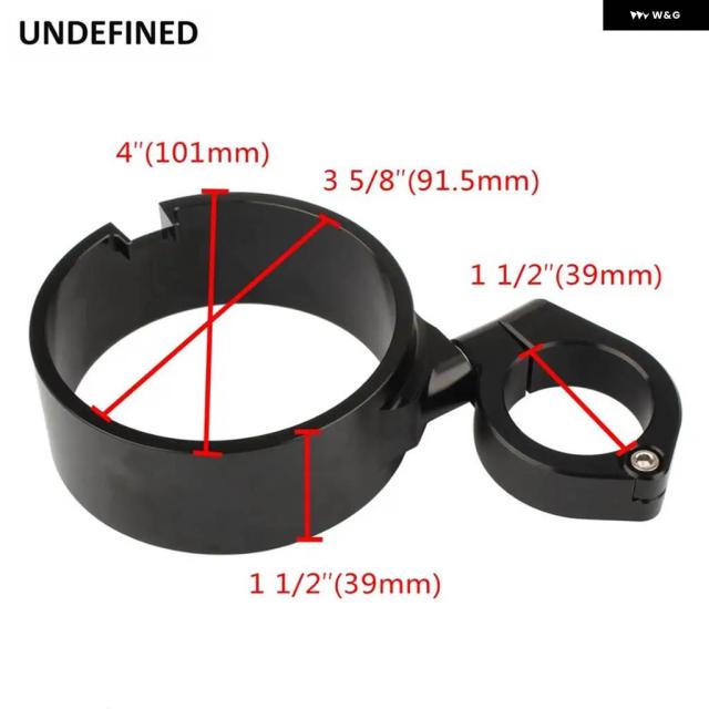 39MM バイク 用スピード メーター ブラケット サイド マウント スピード リング リロケーションクランプ ハーレー スポーツスター 883 93-15 ダイナ 93-05_2