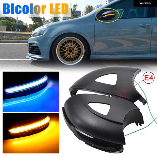 VW GOLF MK6 GTI 6 R LINE TOURAN ダイナミック ウィンカー サイドミラー インジケーター フォルクスワーゲン VI R20 LED ウィンカーライト