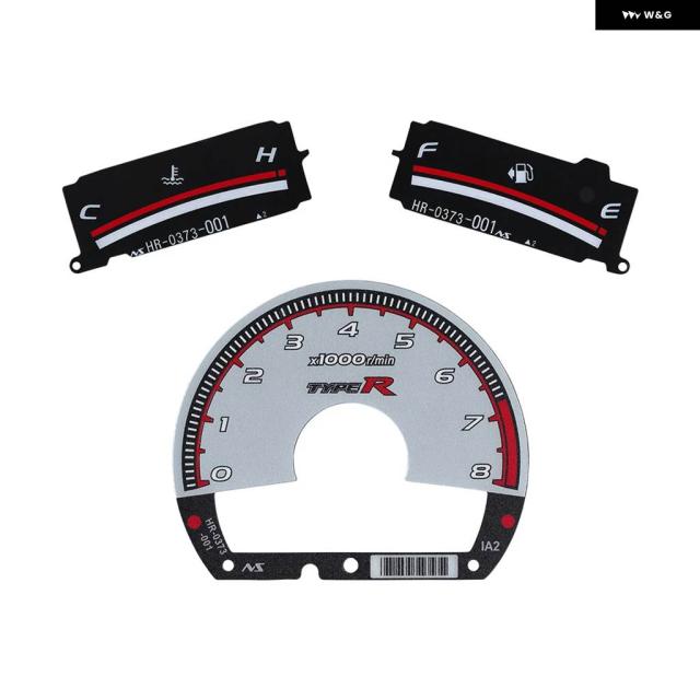ゲージフェイス ホンダ シビック FA5 FG2 FA1 FD1 タイプR スタイル 8000RPM