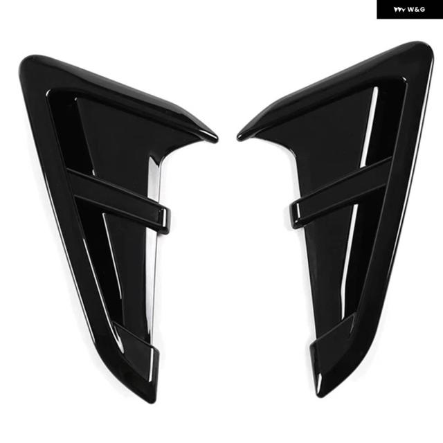 2PCS カーサイドフェンダー エアベント グリル トリム BMW X3 X4 G01 G03M X4M 2018 - 21_6