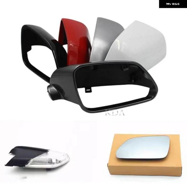 リアヒーターミラー ガラスカバー ウィンカーライト VW ポロ ハッチバック 2006-2010 ポロ セダン 2006-2011 シュコダ オクタビア 2006-2012