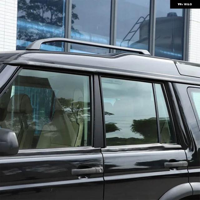 ランドローバー ディスカバリー 2 1998-2003 PVC 車用ウィンドウセンターピラー トリム ストリップ 装飾 ステッカー 車_3
