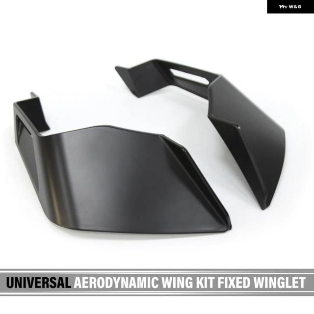 オートバイ フェアリング パーツ エアロウィングキット 固定 ウィングレット フェアリング ウィング カワサキ ホンダ ヤマハ BMW