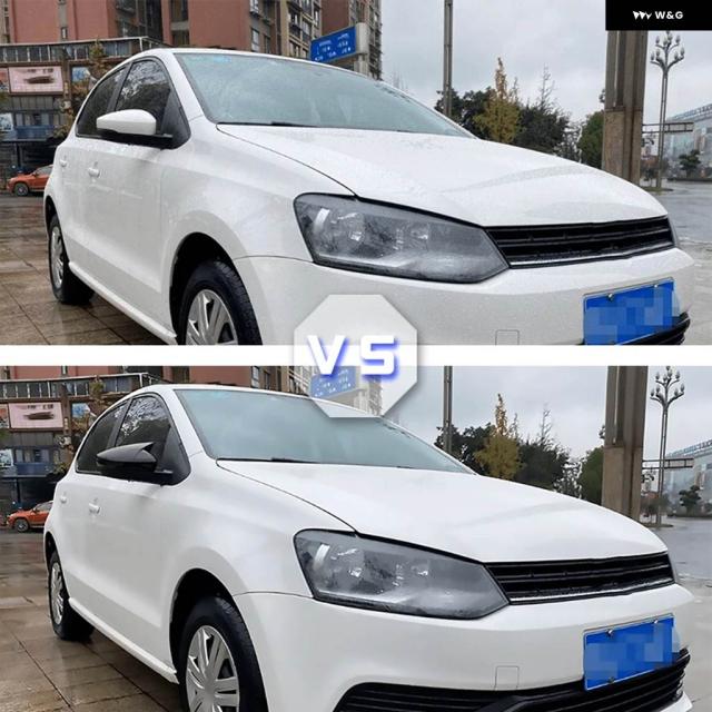 カーボンサイドウィングミラー カバー VW POLO MK5 6R 6C 2009-2017 ミラー キャップ 車_1