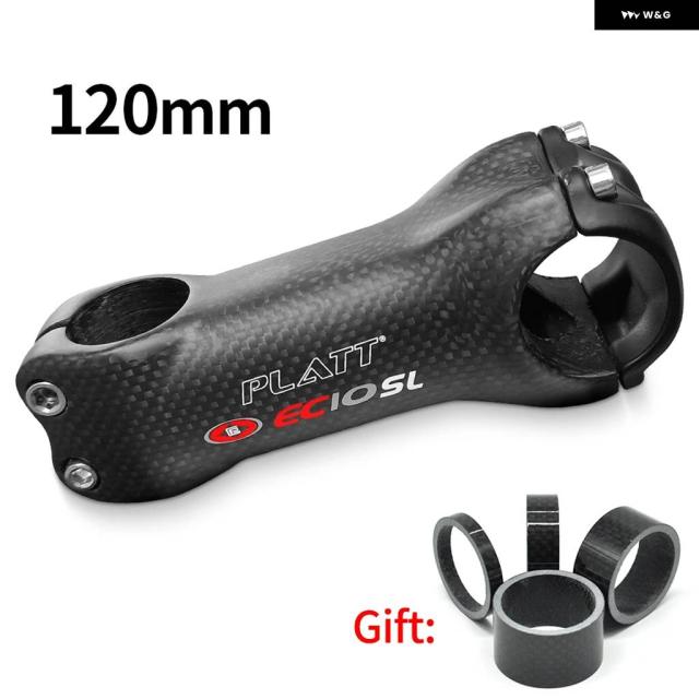 超軽量カーボン MTB 自転車ステム マウンテン/ロード バイク パーツ レンジ 6度 70/80/90/110/110/120MM_10