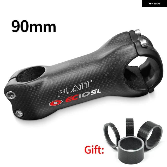 超軽量カーボン MTB 自転車ステム マウンテン/ロード バイク パーツ レンジ 6度 70/80/90/110/110/120MM_8