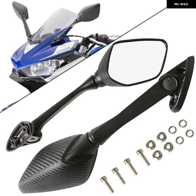 バイク サイドミラー ブラインド スポットミラー ヤマハ YZF R3 2015-2017 R25 2014-2016 YZF-R3 YZF-R25