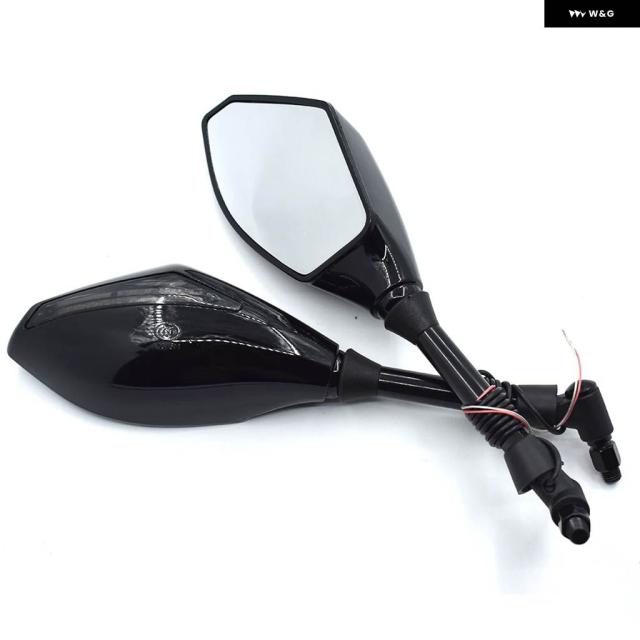 10MM バイク ミラー LEDウィンカー内蔵 MV AGUSTA BRUTALE 910R 989R 920 990 1078RR 1090_4