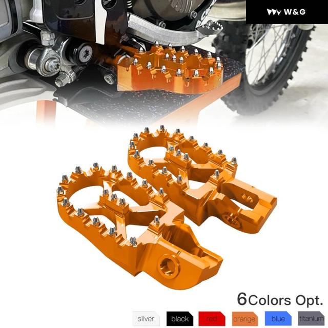軽量　レーシング　アルミ　ペダル　ステップ　KTM　EXC-F　SX-F  のオートバイのフィートのペダル 用 XC 用 XCF 用 SX 用 SX 用 EXC
