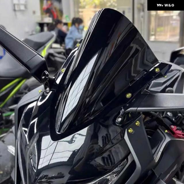 バイク用エクステンダーウィンドスクリーン オートバイのフロント