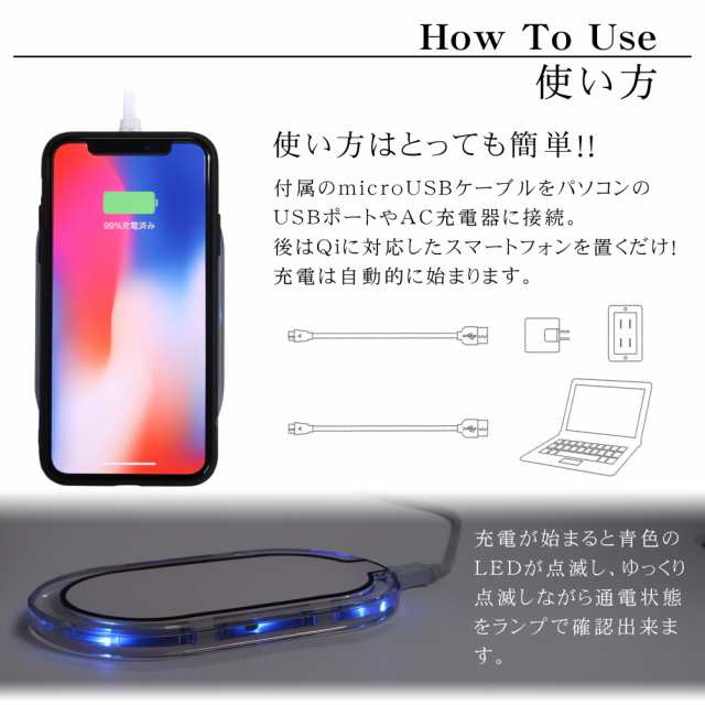 はむねずこ プリント ワイヤレス充電器 キャンディガール1 イラスト 置くだけ充電 スマホ 充電器 Qi 滑り止め付き Led スマホ充電器 の通販はau Pay マーケット Whitenuts Au Pay マーケット店