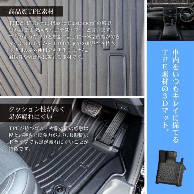 ヤリス ヤリスクロス 3D フロアマット 運転席 助手席 2列目 セット ヤリスハイブリッド ヤリスクロスハイブリッド ラグ マット 3Dマット ピッタリフィット 汚れ防止 防水 防汚 お手入れ簡単 丸洗い 置くだけ 車種専用設計 立体 カーマット TOYOTA カスタム カー用品 カーアクセサリー
