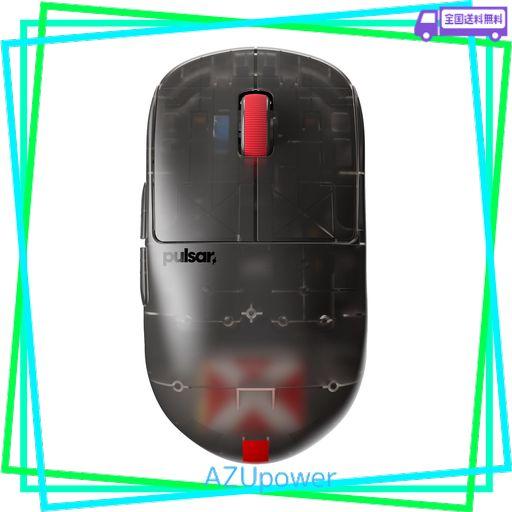 PULSAR GAMING GEARS X2H CLEAR BLACK ワイヤレス ゲーミング