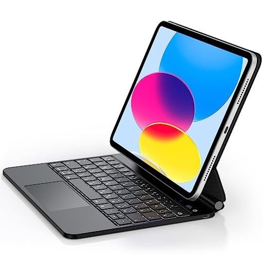 日本語マジックキーボード ESR IPAD 第10世代 キーボード ケース IPAD第10世代 (2022)用 マグネットケース フローティングカンチレバー