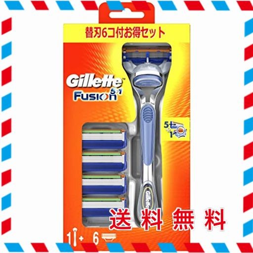 Ｐ＆Ｇ ジレット フュージョン５＋１ マニュアル５Ｂ ホルダー付 替刃