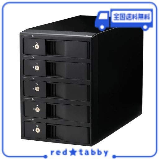 センチュリー USB3.2 GEN1 & ESATA接続3.5インチSATA×5搭載可能HDDケース「裸族の集合住宅 5BAY TYPE-C」 CRSJ535EU3C_FPの通販は