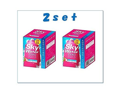 クラシエ スカイウォーター スポーツドリンクパウダー 1L用 ゼロ ライチ (20G[1L用]×10袋)×2個セット