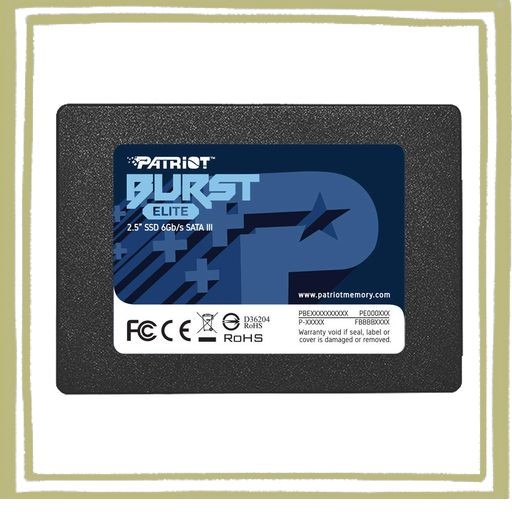 PATRIOT MEMORY SSD 1.92TB BURST ELITE SATA3 内蔵2.5インチ PBE192TS25SSDR