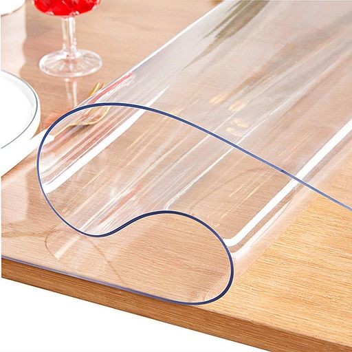 【送料無料】JINCHENJIAJU 透明 テーブルクロス PVC製 テーブルマット デスクマット マット テーブルカバー ビニールマット厚さ1.0MM 1.5