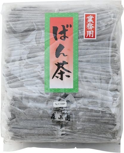 森山園 業務用 番茶 ティーバッグ(ひも無し) 5G×100P×3の通販は