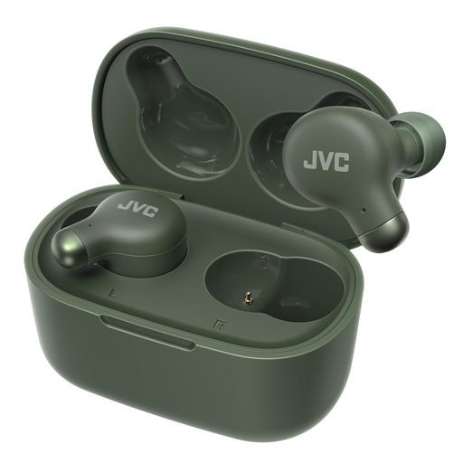 JVCケンウッド JVC HA-Z251T-G ワイヤレスイヤホン BLUETOOTH VER5.3 ノイズキャンセリング 外音取込み機能 マイク付き 最大28時間再生