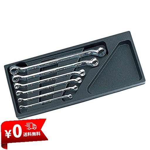 京都機械工具(KTC) ネプロス 45°メガネレンチセット NTM506