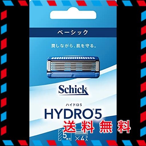 シック ハイドロ5 ベーシック 5枚刃 替刃 4個入 - ボディケア