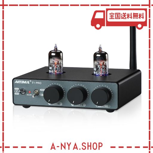AIYIMA T1 Pro 6186 真空管プリアンプ Amazon.co.jp: AIYIMA T1pro 6186 TUBE真空管 Bluetooth 5.1