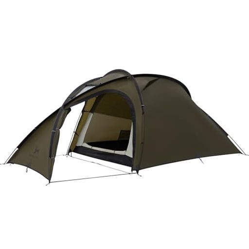 TOMOUNT ソロテント 軽量テント 2ルームテント 登山 40Dナイロン PU3000MM インナー付き 煙突穴付き コンパクト 組立簡単 徒歩 ハイキング アウトドア キャンプ 4シーズン PANGOLIN-TENT (グリーン)の通販は