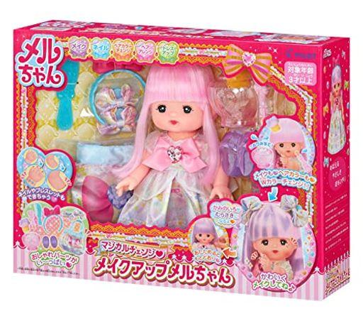 パイロットコーポレーション メルちゃん お人形セット マジカルチェンジ メイクアップメルちゃんの通販は