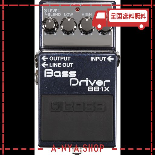 配信機器・PA機器・レコーディング機器 BB-1X Bass Driver BOSS BB-1X Bass Driver ベースプリアンプ ベースドライバー