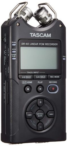 TASCAM(タスカム) DR-40 VER2-J 4CH リニアPCMレコーダー 24BIT 96KHZ ...