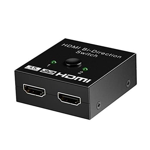 EONO(イオーノ) - HDMI 切替器, 4K HDMI 分配器セレクター 1入力2出力/2入力1出力 双方向 HDCP 2.2 手動 切り替えPC, PS4, DVDプレーヤー
