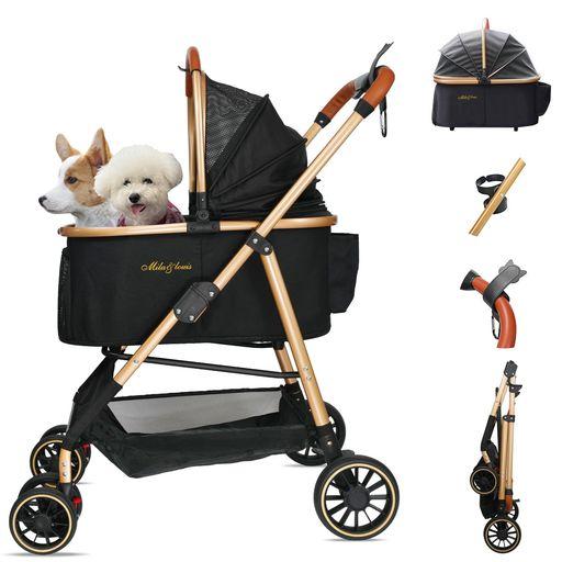MILA&LOUIS ペットカート分離型 取り外し可能軽量 犬 カート4輪