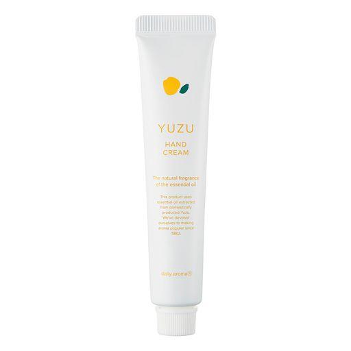 デイリーアロマ YUZUハンドクリーム ミニ (20G) 日本製 ゆず 柚子 柑橘系 保湿 ハンドケア ギフト プレゼント