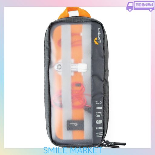 ロープロ(LOWEPRO) LOWEPRO ギアアップポーチミディアム GRL ケーブル バッテリー収納 ナイロン ポリエステル 撥水加工 1.1L サステナブル素材採用グリーンラインシリーズ LP37139-GRL