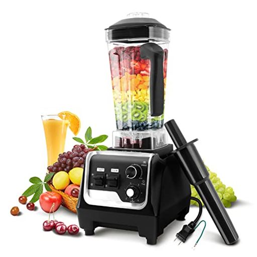 BRISUNSHINE ミキサー 大容量 業務用 2L タイマー機能付 多機能 ブレンダー ジューサー 6枚刃 1400Wハイパワー 26000R/MIN高速回転 氷も砕ける タンパー付 業務用ミキサー 一台多役 の通販は
