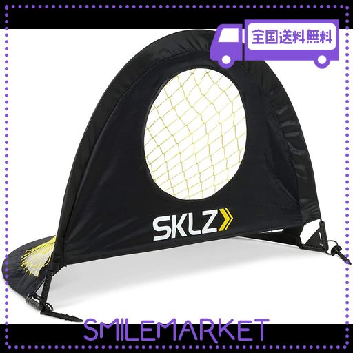 スキルズ(SKLZ) ポップアップゴール ブラック/イエロー サッカーゴール ターゲットトレーナー 2IN1 91×61CM 【日本正規輸入品】 235853の通販は