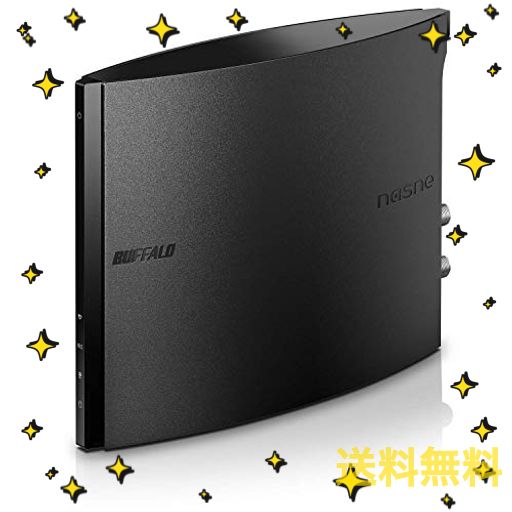 バッファロー NASNE HDDレコーダー 2TB 地デジ/BS/CS チューナー