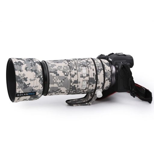 ROLANPRO防水レンズカバーは、キヤノンRF100-500MM F/4.5-7.1 L IS USMカメラレンズに適しています(UPC) (MY-225)