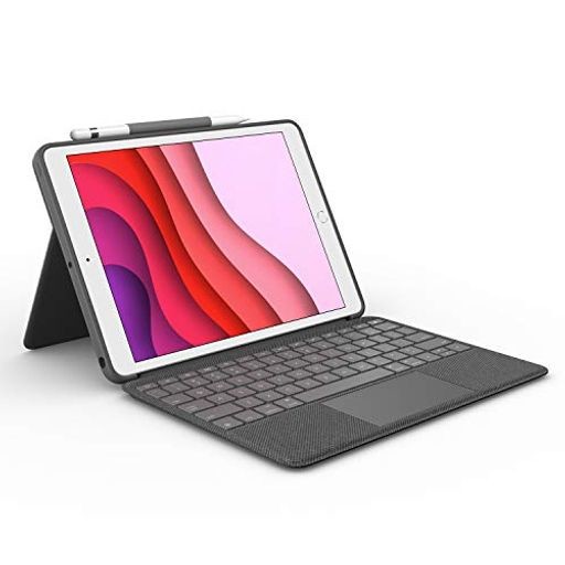 LOGICOOL(ロジクール) ロジクール IPAD 10.2 インチ 第9世代 第8世代 第7世代 対応 トラックパッド付き キーボードケース SMART CONNECTO