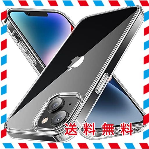 NIMASO ケース IPHONE 14 IPHONE13 用 ケース クリア PC背面 カバー