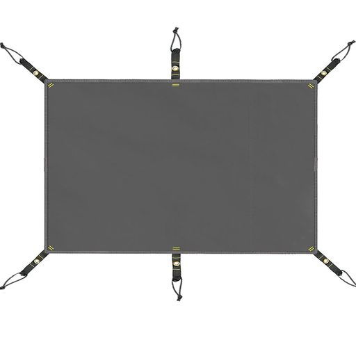 FARFLY テントシート 防水加工 耐水圧3000MM グランドシート 厚手 アウトドア キャンプ 登山 ハトメつき 取付簡単 収納袋付き (190*120CM) その他テント