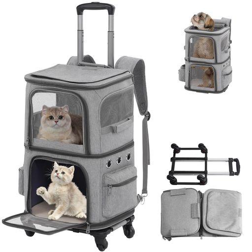 ペットキャリー リュック 猫 リュックカート ペットカート 猫 キャリーバッグ キャリー ペットキャリー 小型犬 猫 避難用リュック 防災用 : animaux ペットキャリーバック ペットキャリーカート