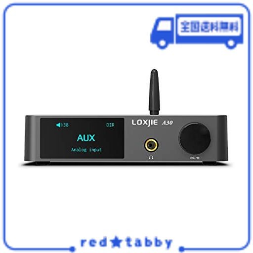 LOXJIE A30 パワーアンプ HI-FI ステレオ デジタルアンプ DAC ...