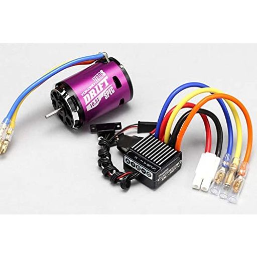 ヨコモ BL−SP4アンプとブラシレスモーターパープル YOKOMO(ヨコモ)/BL-S4105DP/BL-SP4 ブラシレスESC+ZERO-S