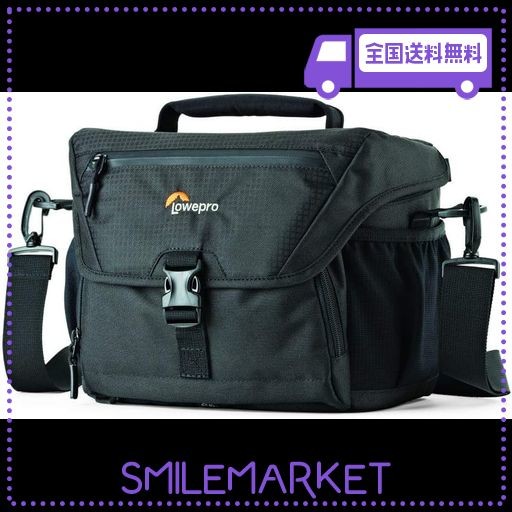 ロープロ(LOWEPRO) カメラショルダーバッグ ノバ180AW II 7.4L コンパクト アクセサリーポケット充実 レインカバー付属 ブラック LP37213-PKKの通販は