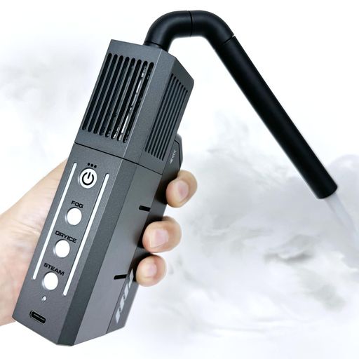 PMI SMOKENINJA ポータブルフォグマシン、ハンドヘルドワイヤレススモークマシン、写真撮影、屋外イベント、パーティー、ステージ効果、ハロウィン、結婚式用(スターターキット)