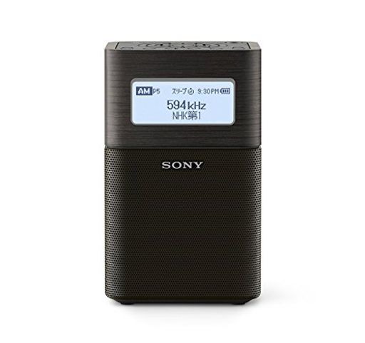 ソニー ホームラジオ SRF-V1BT : FM/AM/ワイドFM/BLUETOOTH対応 ブラック SRF-V1BT B